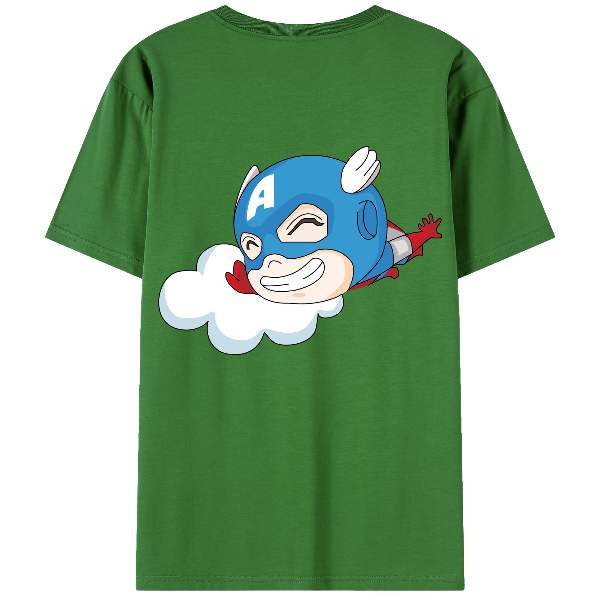 （画像用） アベンジャーズ The Avengers レディース半袖Tシャツ(バックプリント)